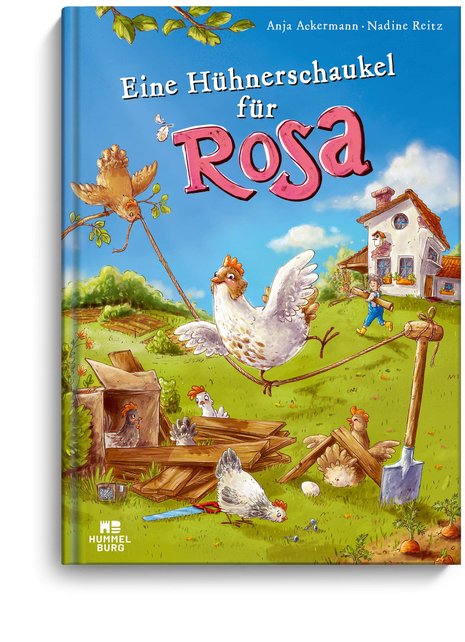 Buchcover: Eine Hühnerschaukel für Rosa