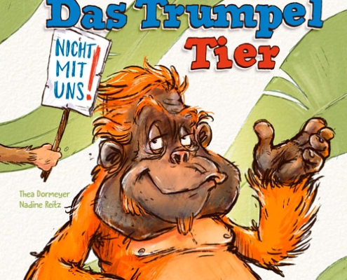 Das Trumpeltier - Bilderbuch Cover